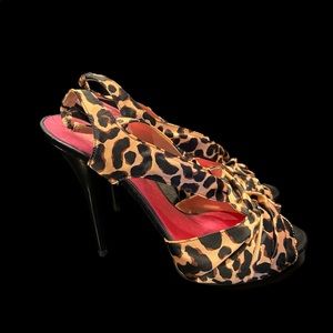 Betsey Johnson slingback heels